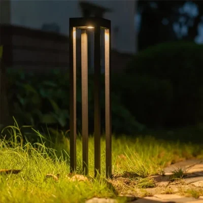Las inundaciones con sensor de luces de Chein verde tira la cadena polos WiFi canchas de polo de la cadena de pescado utilizado Flor de spot de la plata de luz LED Solar para Jardín decorativo