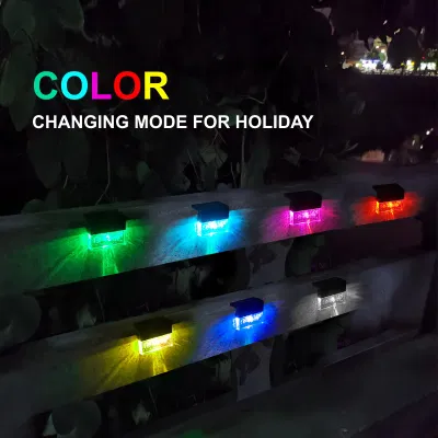 Amazon Hot Choice E-Commerce Fast Delivery IP65 Iluminación impermeable LED Luz solar Paso luces al aire libre para el patio de la cercado de Stair Garden Pathway Yard Walkway