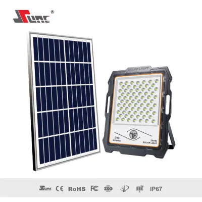Opción sensor de radar Hot Sales Factory Precio Solar Spotlight 100W
