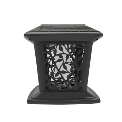 Luz de cobertizo de poste solar Luz de verza de jardín exterior