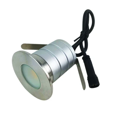 En el exterior impermeable IP67 Mini 12v 3W de las luces de la cubierta exterior de la escalera de LED Luz metro IP67.