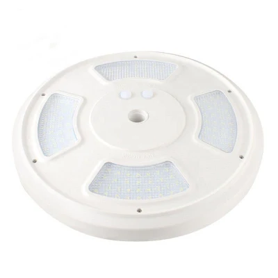 128 LED Flag Pole Light IP65 lámpara solar impermeable exterior Luz superior de asta solar