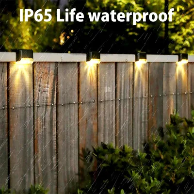 Luces LED solares de Jardín de luz exterior impermeable IP65 Paso Solar Cubierta Solar lámpara de luz solar de decoración iluminación del jardín del patio