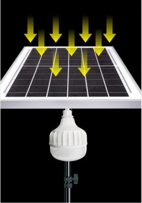 Lámpara de luz solar de tipo Soporte multifuncional para exteriores