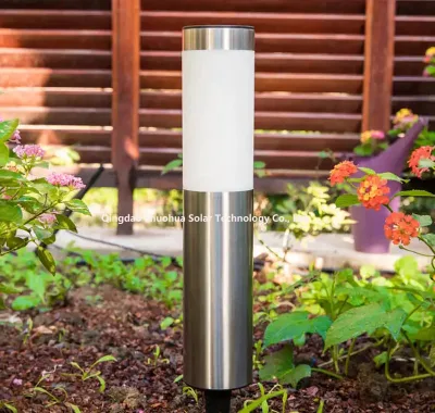 Solar Jardín de luces impermeable IP65 LED aluminio Terraza Jardín Villa paisaje lámpara de césped Shandong, Qingdao Jardín de luces de exterior