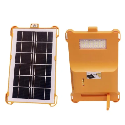 Luces portátiles solares más brillantes para exteriores con batería de carga USB