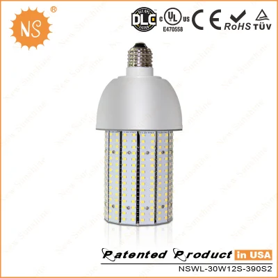 12-24VDC Bombilla de maíz LED de energía solar 30W