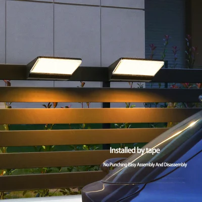Precio competitivo Seguridad Solar sensor de movimiento ligero Solar LED Outdoor Luz de pared