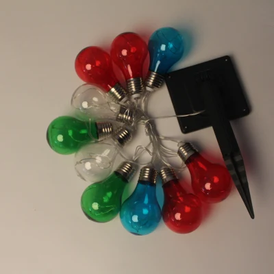 Exterior usado Solar LED Garden String lámpara