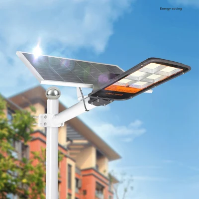100 vatios de 200 vatios de 300 vatios/pared Solar LED de luz de montaje en columna de la energía solar resistente al agua de la luz de la calle