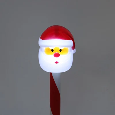 Navidad Casa Plástica Solar Santa Claus toma de luz solar
