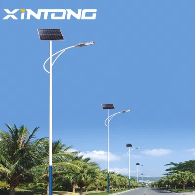 IP65 60W 80W fácil instalación aluminio impermeable Ahorro de energía para exteriores Lámpara LED solar Power Street