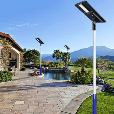 LED de aluminio de 30W Jardín/patio Solar lámpara de luz de la calle de entrada/Pasarela/Parque/Plaza/carretera