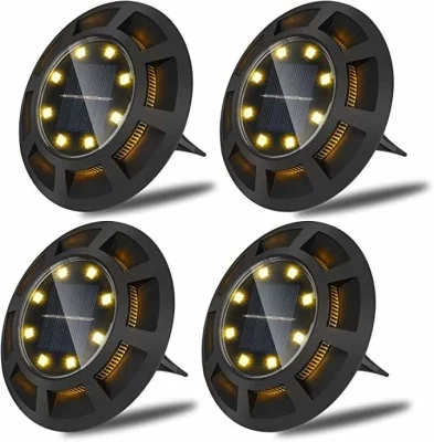 Brillante en Tierra del paisaje de césped de las luces de suelo Solar LED