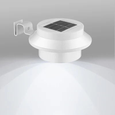 Luces solares luces de la mantequilla solar chino Fabricante Blanco Negro para Venta