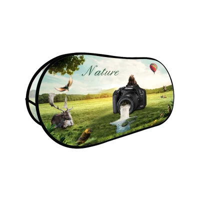 Roll up Banner Free Printing Roller Banner Pop up Banner Soporte para pantalla