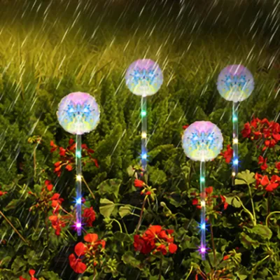 LED Street Lawn toma Fairy Yard Art decoración bola Solar Luz de jardín