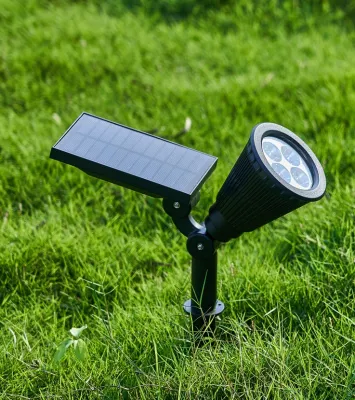 Faro de luz resistente al agua de pared de luz LED Solar para patio jardín garaje piscina Wyz10093 Pathway