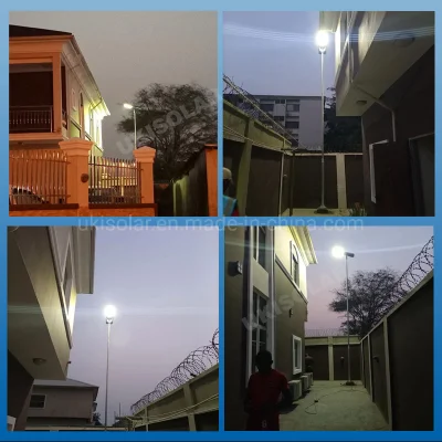 Sensor de movimiento PIR Ukisolar Lamparas Solares Luz Solars Powered Lampara de pared LED de iluminación del paisaje al aire libre Inicio Jardín de Luz Solar de 100W