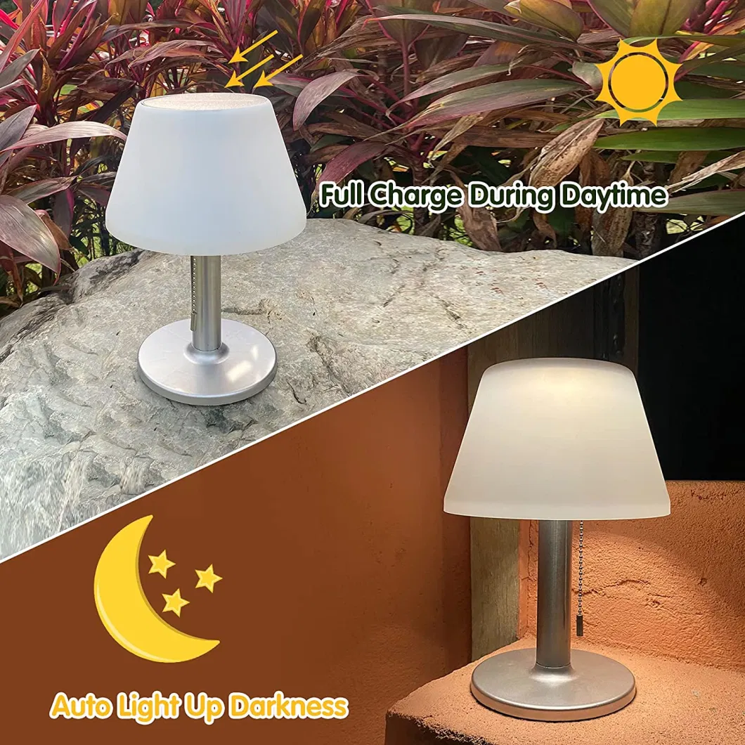 Design Patent Solar Power Outdoor Indoor Eye-Caring Desk Light