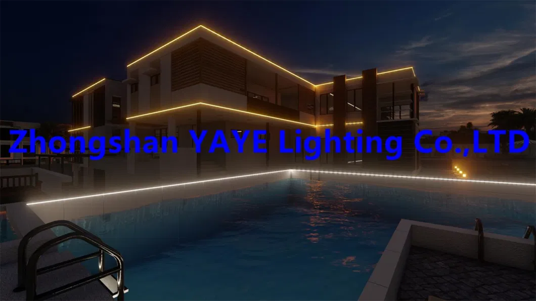 Yaye Factory Price 50W/100W/200W Outdoor Waterproof IP65 RGB/Single Color Solar LED Strip Garden Christmas Holiday Landscape Decorative Light 10000PCS Stock