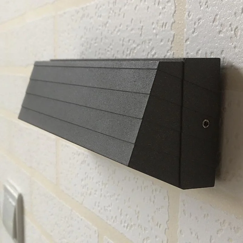 6W Aluminum Exterior IP65 Square Surface-Mounted LED Step Stair Walkway Wall Light