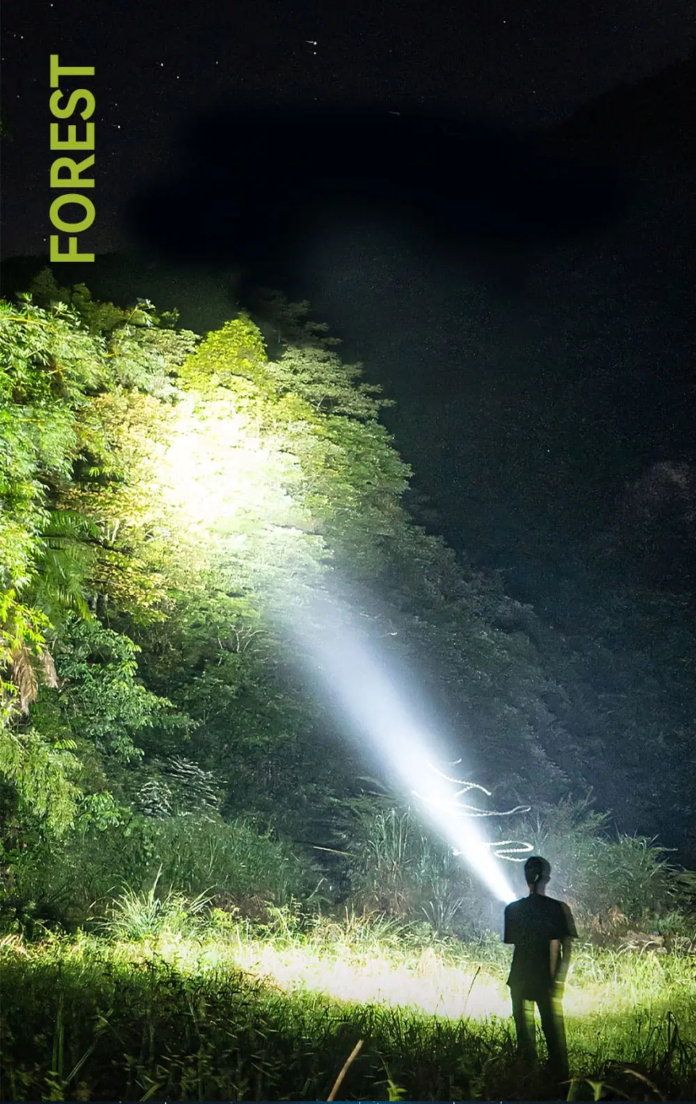 Solar Brilliance Unleashed 500m Lighting Range Paired with Crystal-Clear Bluetooth Sound Solar Flashlight