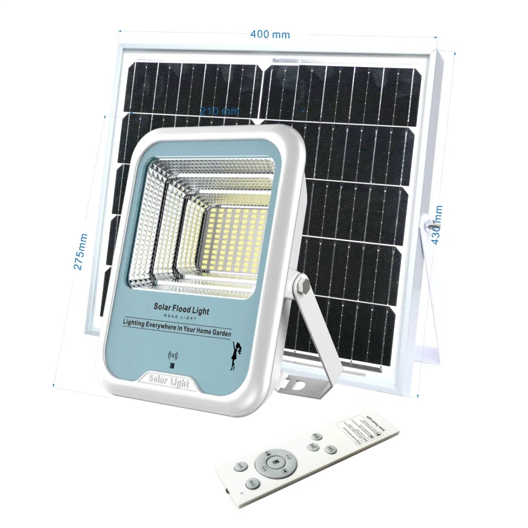 Outdoor LED Light Waterproof IP66 Hot Selling High Quality Aluminum Solar Floodlight