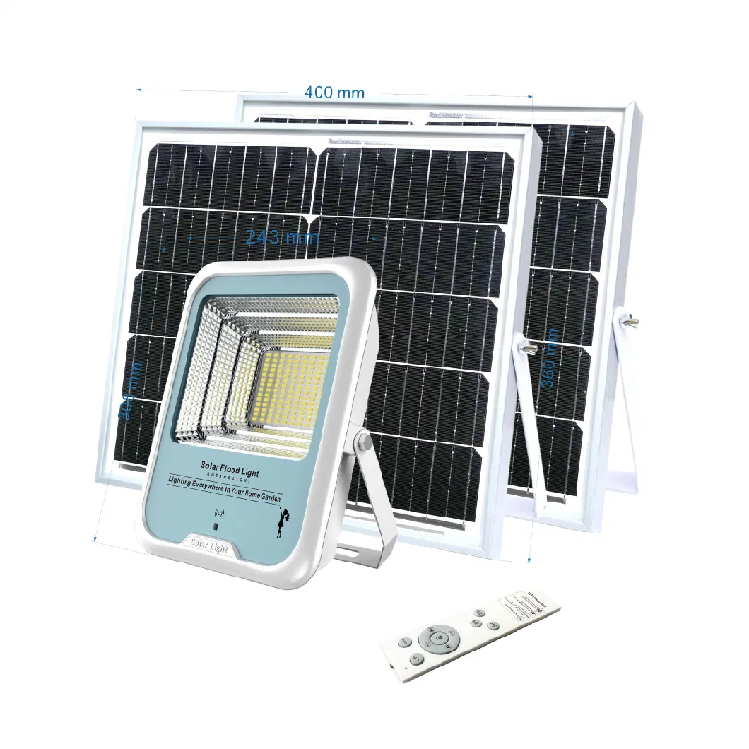 Outdoor LED Light Waterproof IP66 Hot Selling High Quality Aluminum Solar Floodlight