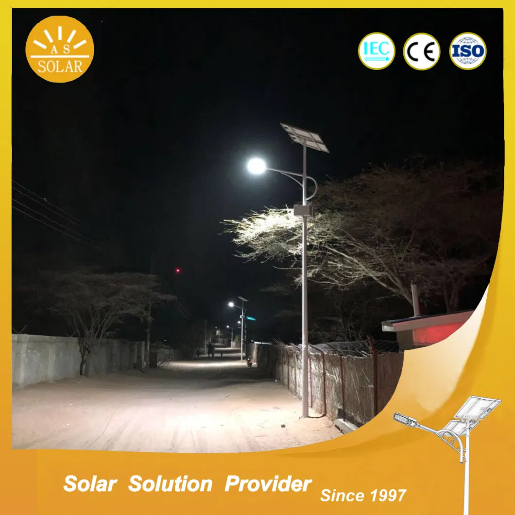 Galvanized Solar Street Lighting Pole /Street Lamp Post with Single or Double Arms