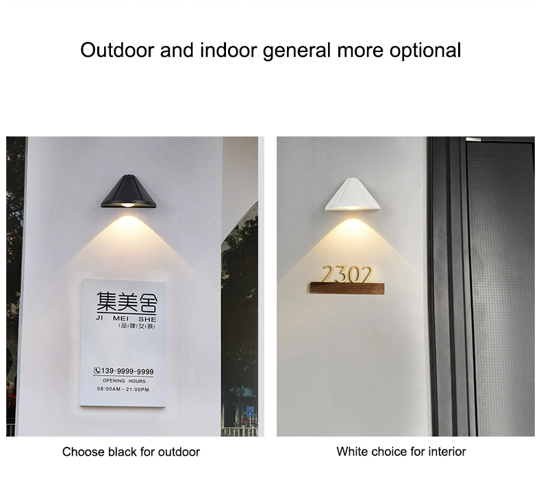 LED Outdoor Waterproof Entrance Door Number Light Wall Light