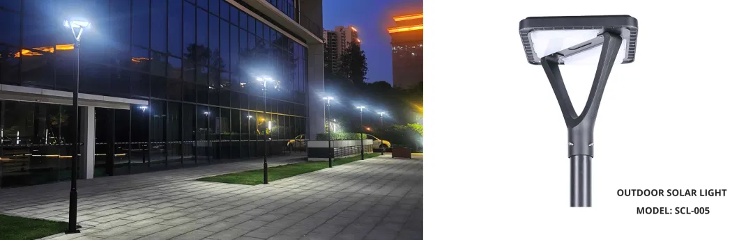 Wholesale High Power 20W Outdoor Waterproof LED Solar Garden Lamp Landscape Lighting