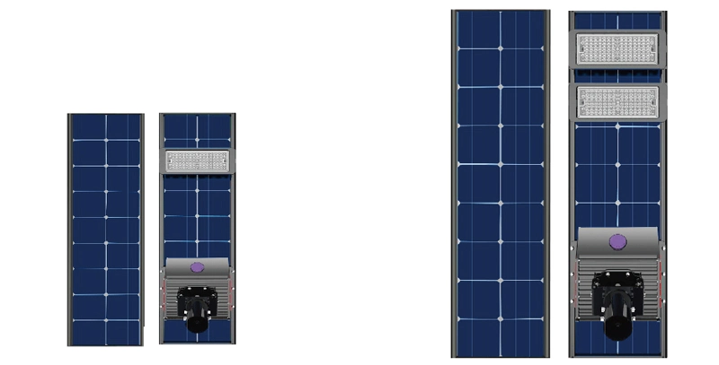 Outdoor IP65 All in One 80W Solar LED Street Garden Road Lamp