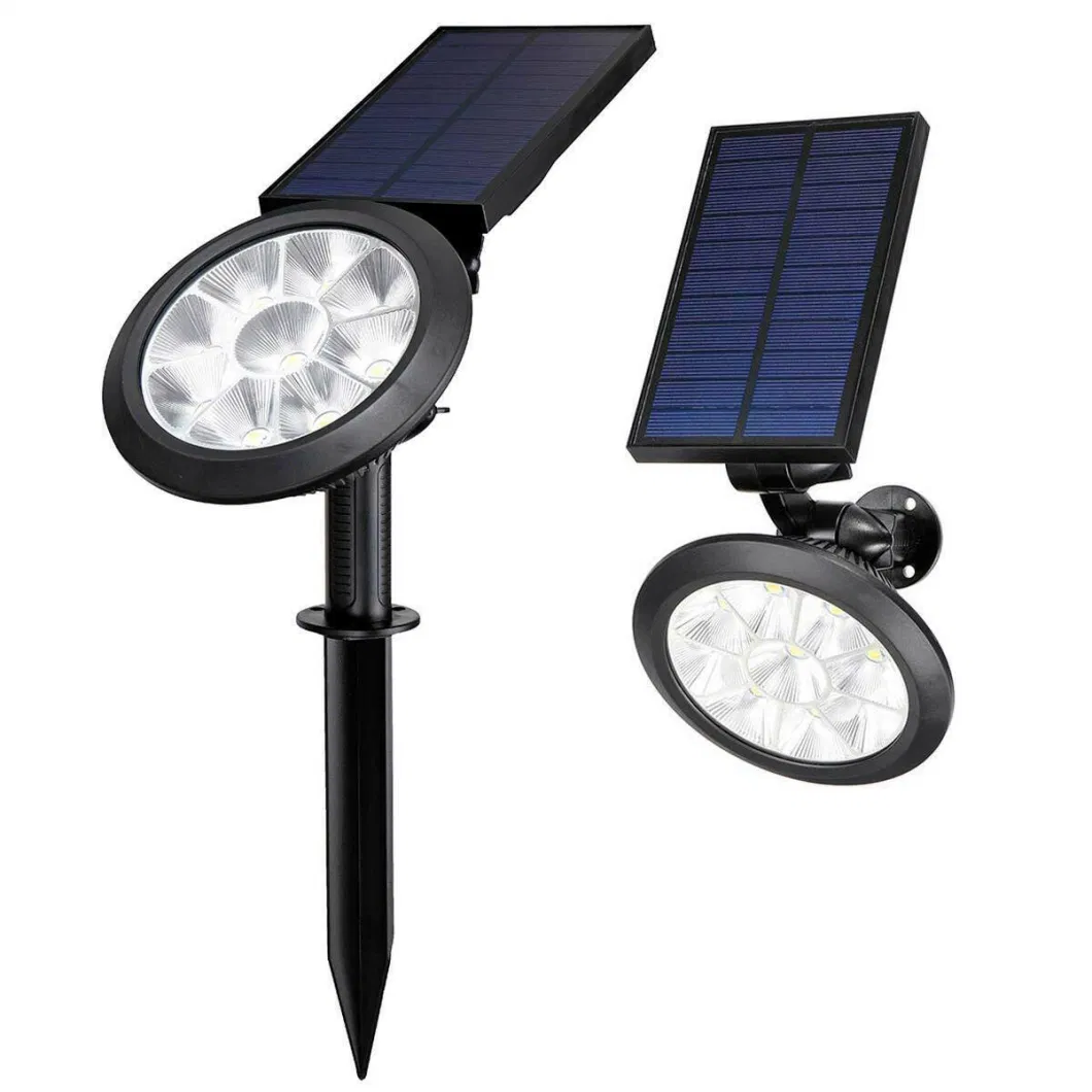 RGB Color Changing 2 in 1 Wall Mounted Outdoor Solar Powered Spotlights