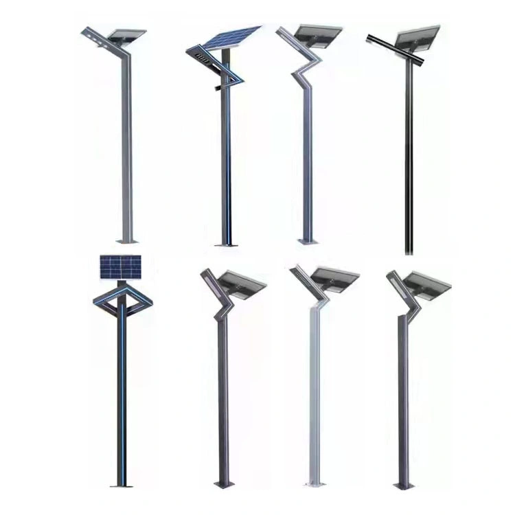 Aluminum Profile Solar Landscape Lamp Post Outdoor Square Garden LED Garden Light 3m High Pole Light for Residential Road