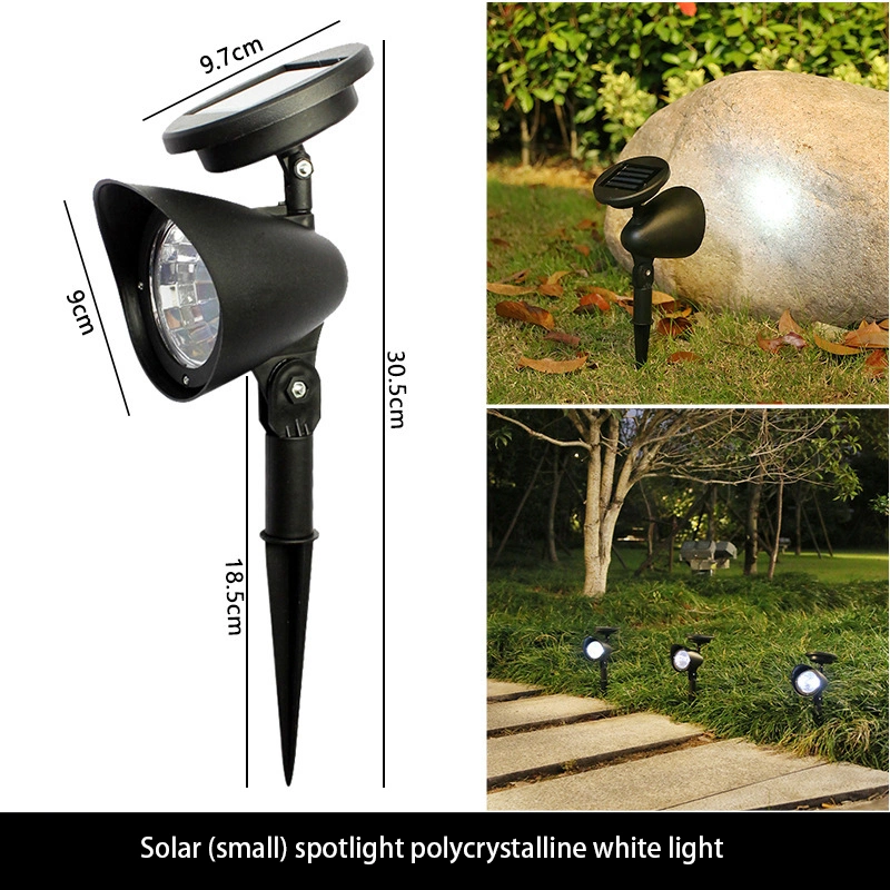 Manufacturer Solar Lawn Lights Tree Lamp Dual-Purpose Spotlight Outdoor Landscape Light