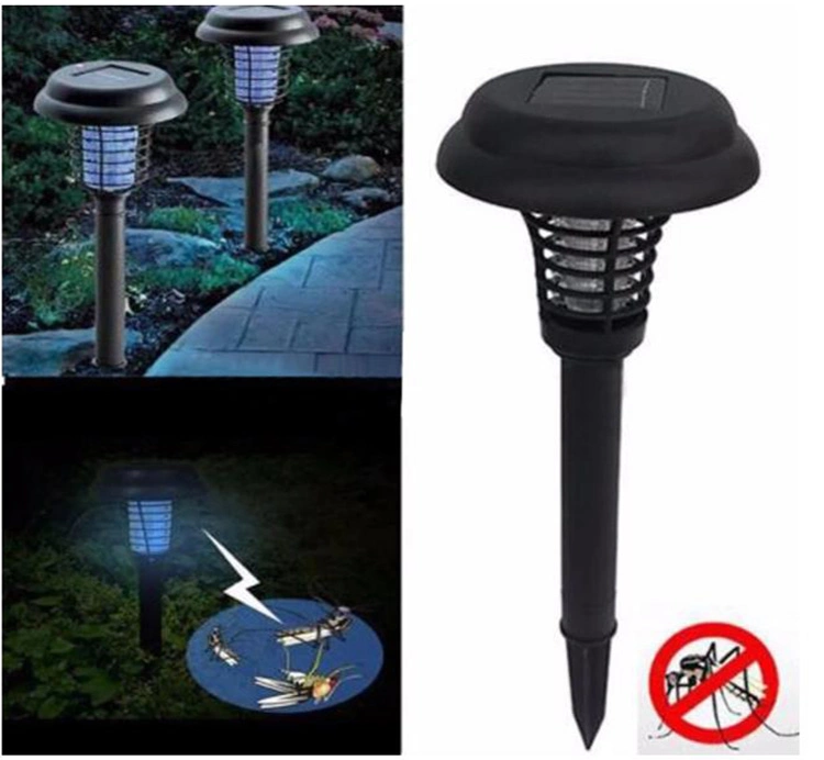 Solar Powered Outdoor Garden LED Light Mosquito Killer Path Lighting