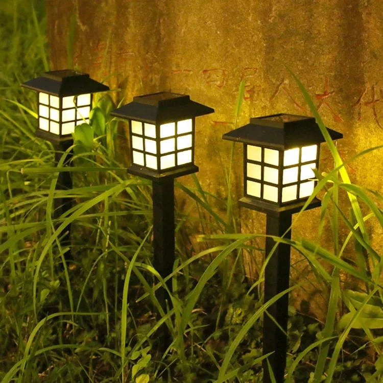 Outdoor LED Solar Powered Pathway Garden Lights or Law Patio Yard Walkway or Driveway