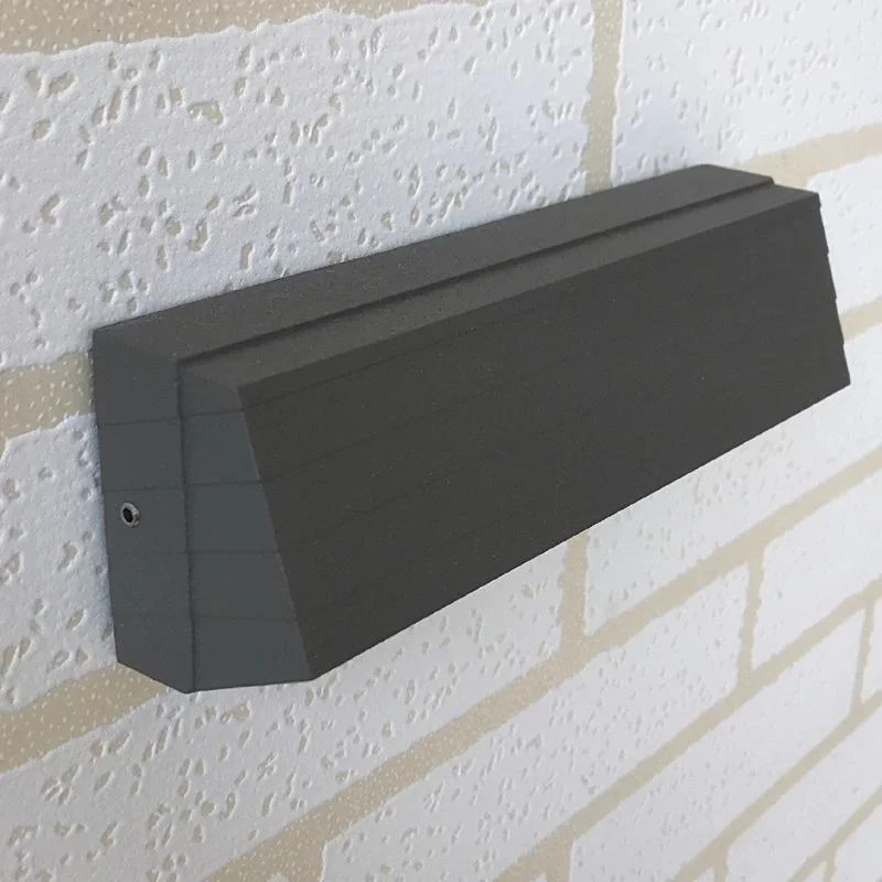 6W Aluminum Exterior IP65 Square Surface-Mounted LED Step Stair Walkway Wall Light