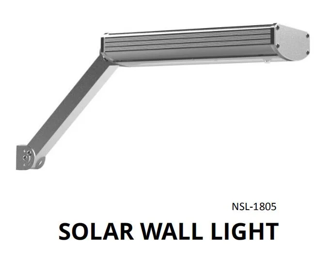 Aluminum Housing IP65 Waterproof 800lumen Wholesale Solar Gutter Light