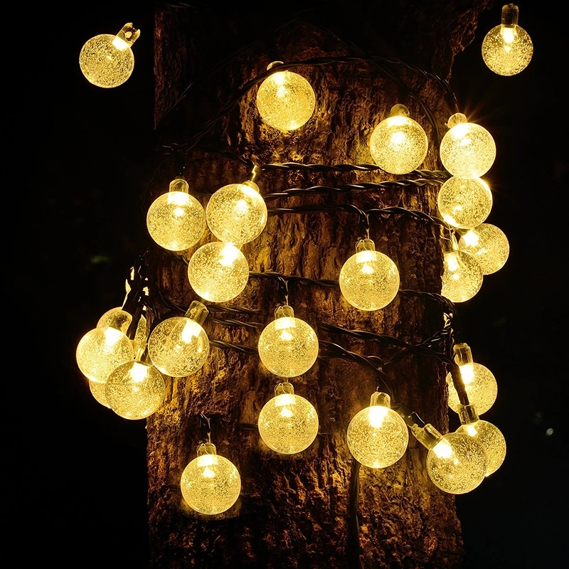 LED Outdoor Garden Solar Fairy Christmas String Light