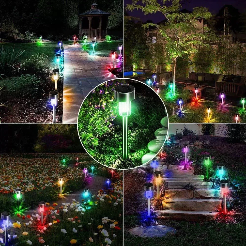 Outdoor Solar Ground Plugged Light Courtyard Garden Decoration Waterproof Garden Lawn Lights