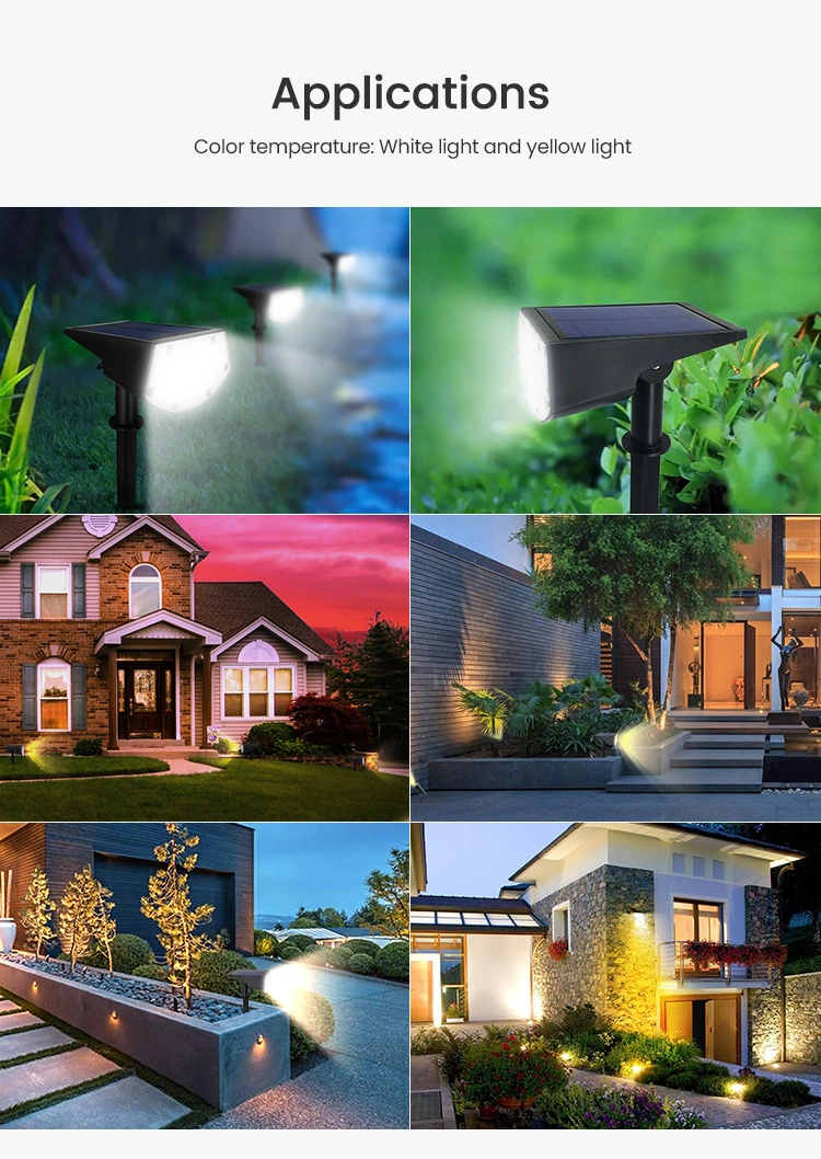 Hot Selling Waterproof LED Solar Lawn Garden Light Outdoor Handy Brite Spotlight