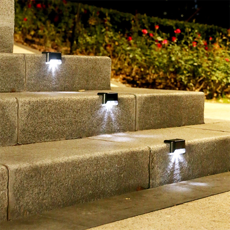 Solar LED Lights Outdoor Garden Light IP65 Waterproof Solar Step Deck Light Lamp Sunlight Courtyard Decor Solar Garden Lighting