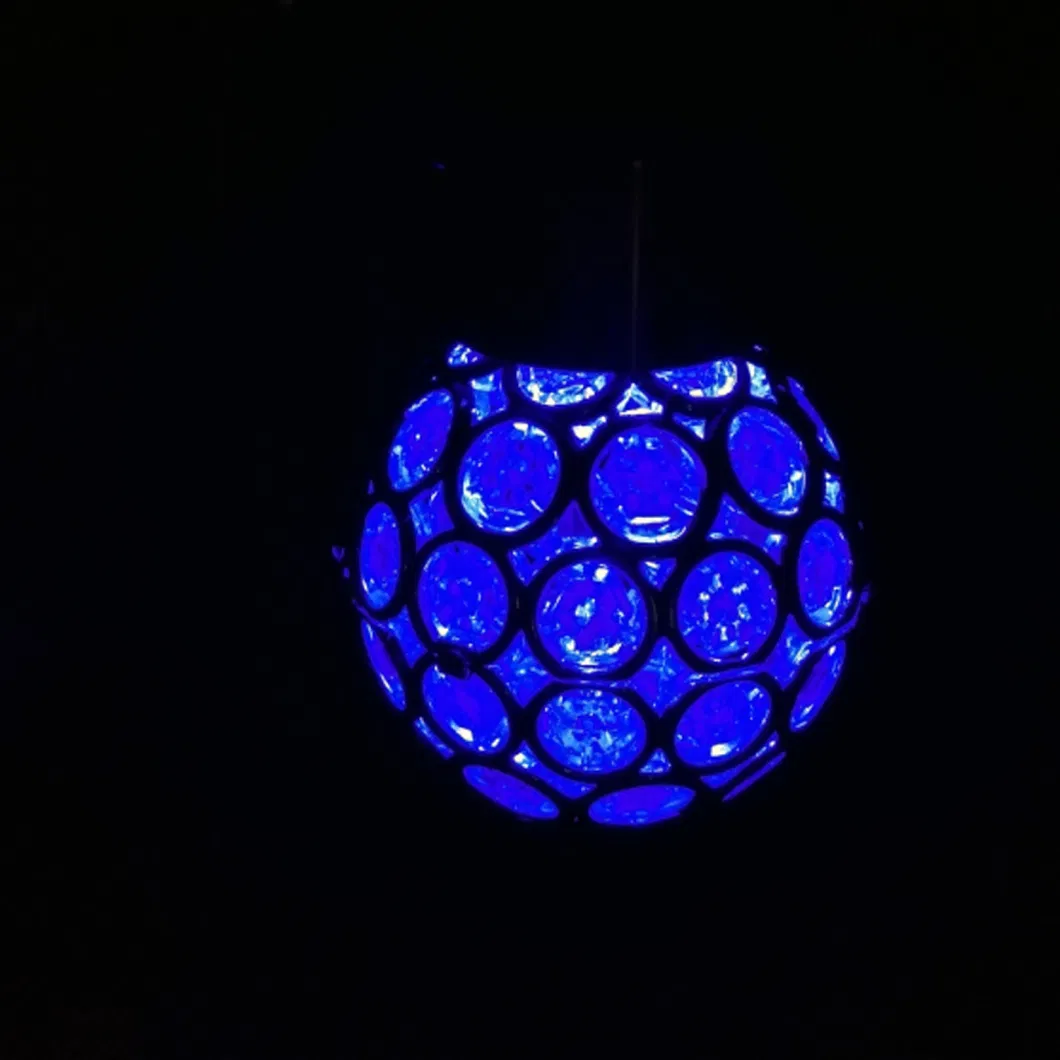 Color Changing LED Hanging Solar Light for Outdoor Decorations