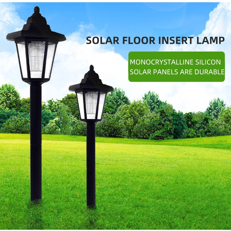 Classic LED Solar Powered Outdoor Garden Light Landscape Lawn Decorative Patio Solar Post Light