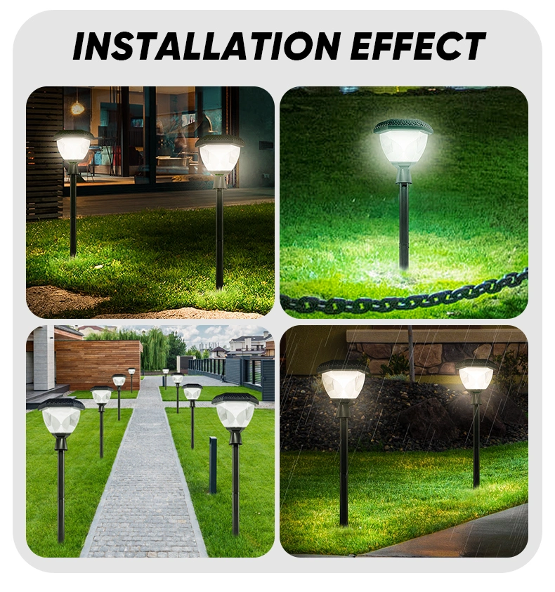 Quality Outdoor Exterior Commercial/Residential Solar LED Landscape Garden Driveway Pathway Lawn Lights