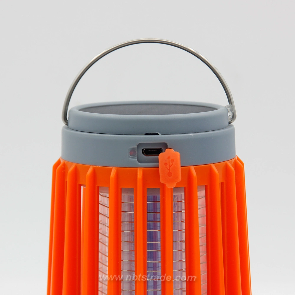 Solar Powered Bug Zapper Outdoor Camping Lantern