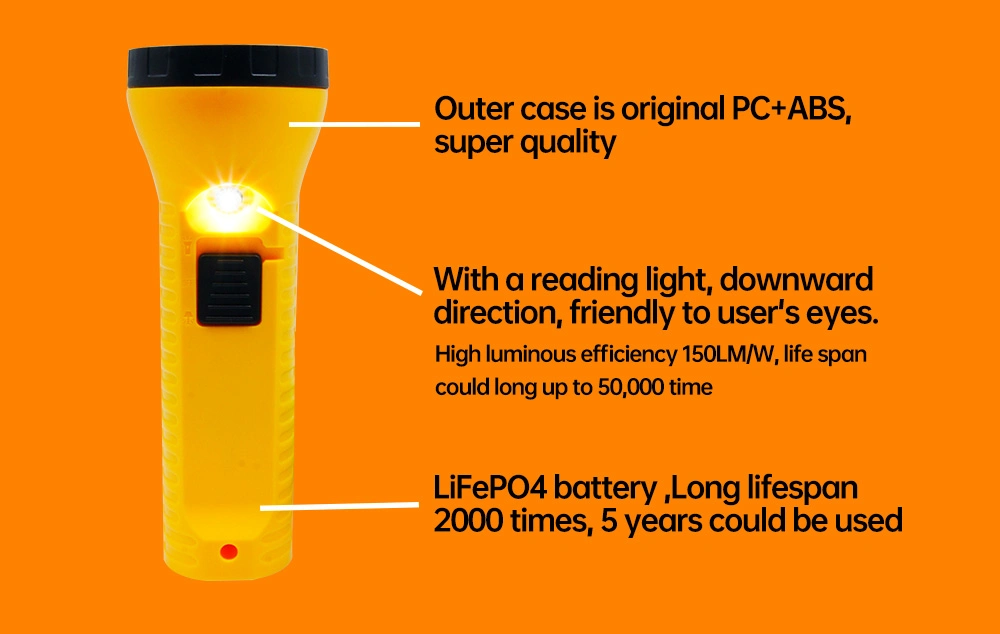 Portable Solar LED Energy Flash Emergency Torch Light for Indoor and Outdoor Use