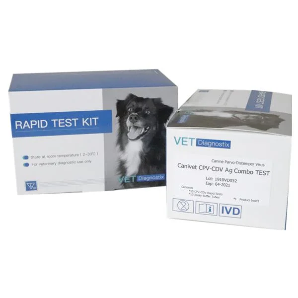 Cpv Cdv Test Canine Parvo Distemper Antigen Rapid Diagnostic Test